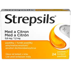 Strepsils Med a Citrón, 24, 36 pastiliek