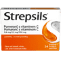 Strepsils Pomaranč s vitamínom C, 24 pastiliek
