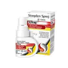 Strepfen Sprej Med a Citrón 8,75 mg, roztok, 15 ml