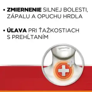 Strepfen Pomaranč bez cukru 8,75 mg, 24 pastiliek