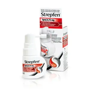 Strepfen Sprej 8,75 mg orálny sprej, roztok, 15 ml