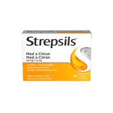 Strepsils Med a Citrón, 24, 36 pastiliek