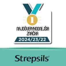Strepsils Mentol a Eukalyptus, 24 pastiliek