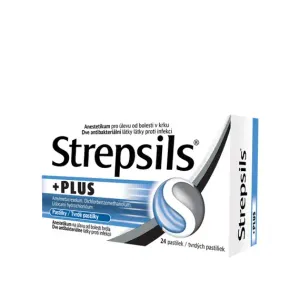 Strepsils Plus 0,6 mg/1,2 mg/10 mg pastilky